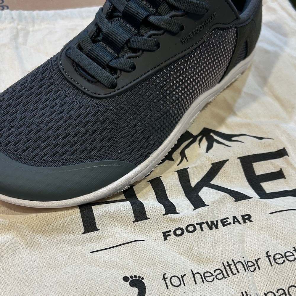 New Hike Footwear Stride Hands-Off lace up Ergonomic Shoes Gray women's W 7.5